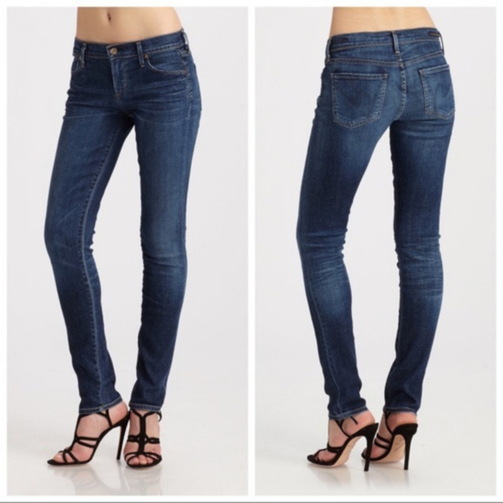 Citizens of Humanity Low rise Skinny leg Avedon